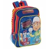 The Handy Manny 16" Large Backpack with Light-up Light Bulb, Back to School