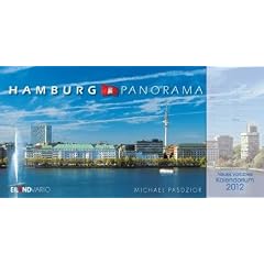Hamburg Panorama 2012: Mit 13 Panorama-Farbpostkarten. Long-Eiland-Kalender