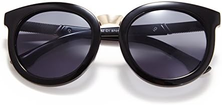 Sombosin UV Protection Metal Sunglasses for Women Polarized Wayfarer Sunglasses