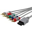 Premium Gold Plated Component AV Cable for Nintendo Wii