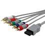 Premium Gold Plated Component AV Cable for Nintendo Wii