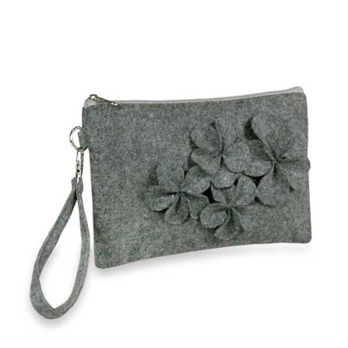 Floral Wristlet - Felt
