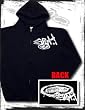 SRH Clothing Mens FONT Zip Up Hoodie