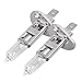uxcell® 2 x H1 DC 12V 55W Warm White Halogen Bulbs for Car Driving/Fog Light