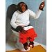 (16x20) So What (Monkey on Toilet) Art Poster Print