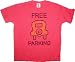 Junk Food Monopoly Free Parking Officially Licensed t-shirt Red
