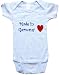 MADE IN GERMANY - GERMANY BABY - City Series - White, Blue or Pink Onesie / Baby T-shirt