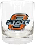 NCAA Oklahoma State Cowboys Rocks Glass