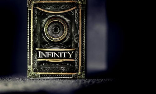 Infinity - Performance Coated Playing Cards by Ellusionist - Metallic Silver and Gold Ink Infused On Sale