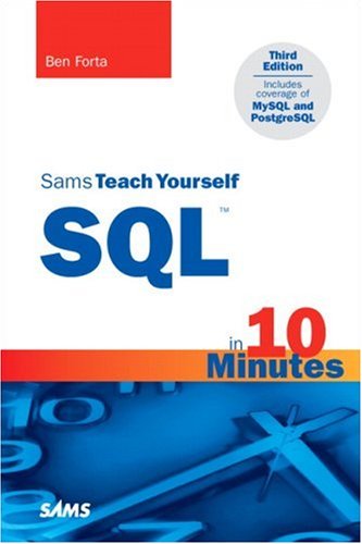 City Travel Guides Discounted  Books : Sams Teach Yourself SQL in 10 Minutes (3rd Edition) (Sams Teach Yourself)