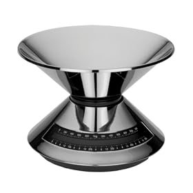 MIU 5-Pound Polished Stainless-Steel Analog Kitchen Scale