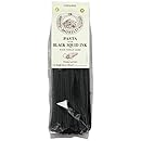 Morelli Wheat Germ Linguine, Black Squid Ink, 8.8 Ounce