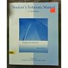 Student Solutions Manual to Accompany Trigonometry