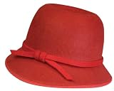 Flapper Hat in Red