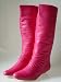 Couture Discount Damenstiefel Fashion Slouch Boots (ST70), fuchsia