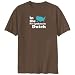 T-Shirt Brown  In The Usa It Is Spoken In Dutch  Languaje