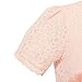 Richie House Little Big Girls' Dress with Tulle Skirt and Flower Accent Size 2-12