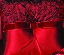 Beverly Clark 112B Serenade Ring Pillow - Crimson