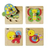 Wooden Mommy and Baby Puzzles