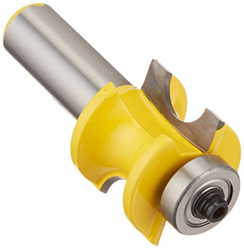 Yonico 13115 Bullnose Router Bit with 1/4-Inch - 1/2-Inch Bead 1/2-Inch Shank