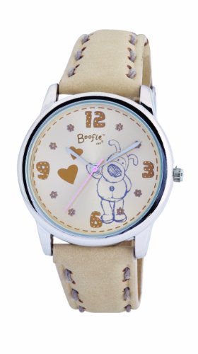 Boofle Damen-Armbanduhr Analog braun BF2010