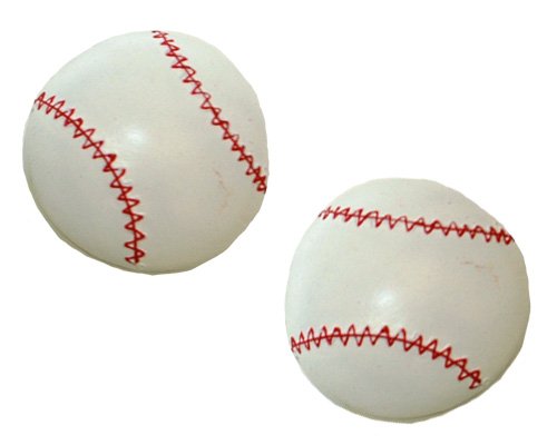 Sports World Baseball Drawer Pulls or Knobs Set of 2