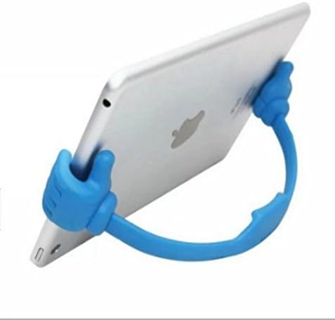 Cell Phone Holder Hands Universal Tablet iPad Desk Stand by Clarian® - Choose Your Color (White)