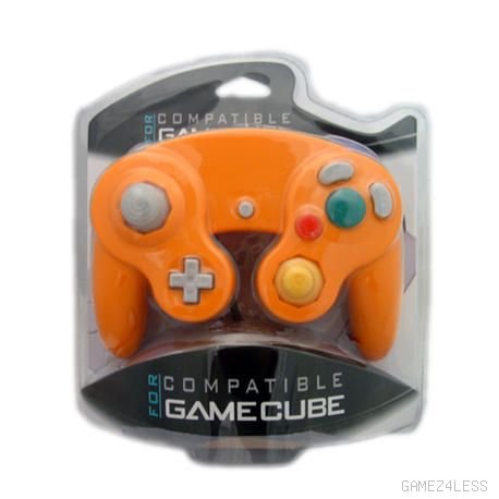Gamecube Controller (Orange-spice) 3rd Party