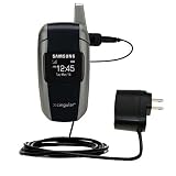 Rapid Wall / AC Charger for the Samsung SGH-X506 - Gomadic Brand w/ TipExchange Technology