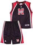 NCAA Nebraska Cornhuskers Adidas Youth Basketball Short Set