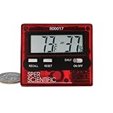Humidity Temperature Monitor / Thermometer (Mini) - Sper Scientific (Model 800017R)