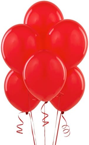 Red Matte 11" Balloons (6)