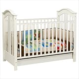 Roxanne 3-in-1 Convertible Crib in Antique White
