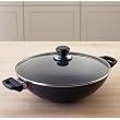 Scanpan Classic Ceramic Titanium Deep 12-1/2-Inch Chef/Wok Pan with Cover