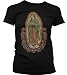 Our Lady of Guadalupe Juniors T-shirt, Virgin Mary Roses Design Juniors Shirt