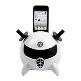 Amethyst iNinja Touch Sensitive iPod Dock - White