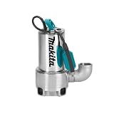 Makita PF1110 elektrische Tauchpumpe, Schmutzwasser bis 35 mm Partikelgr��e, Edelstahl, 1100 Wvon "Makita"