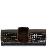 Red Carpet Clutch Mink