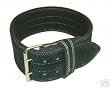 Leather Power Lifting Belt- 4" Black (Medium) Leather Power Lifting Belt- 4" Black (Medium)