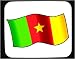 Decorated Mouse Pad with Cameroon, patriotism, international