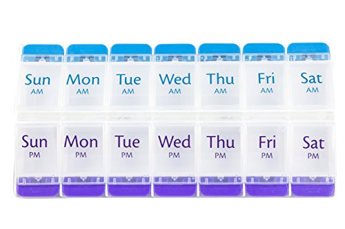 Ezy Dose XL Weekly AM-PM Pill Planner