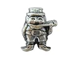 Zable(tm) Sterling Silver Leprechaun Bead / Charm