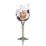 Celebrations by Mikasa Birthday Wishes 15-Ounce Wine Glass