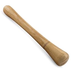 Bamboo Muddler with Rounded Handle