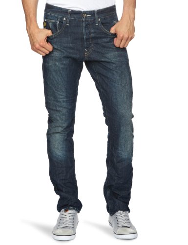 G-STAR Herren Jeans Normaler Bund YIELD SLIM - 50713, Gr. 33/34, Blau (dk aged - 89) Preisvergleich