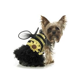2PC Sun Flower Bee Cute Dog Holiday Pet Costume