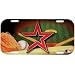Houston Astros - Field High Def License Plate MLB Pro Baseball