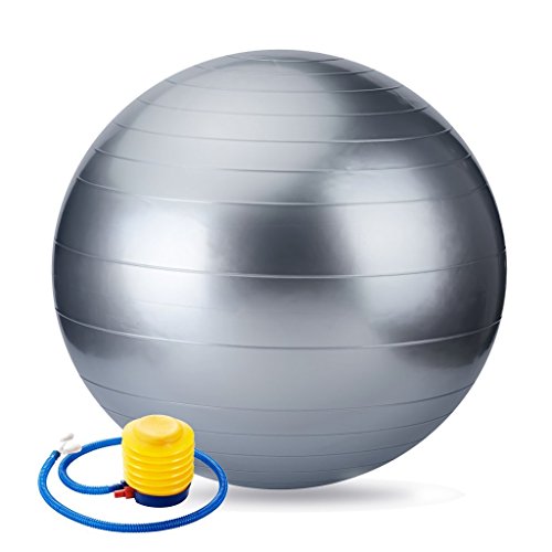 Osier Pure Resistant Fitness Ball Stability Yoga Ball Anti-Burst Swiss Ball Inflatable Balance Ball with Pump Osier Pure Resistant Fitness Ball Stability Yoga Ball Anti-Burst Swiss Ball Inflatable Balance Ball with Pump