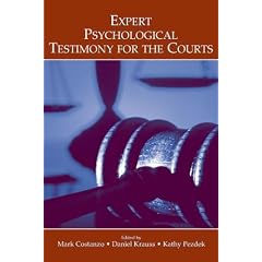 Expert Psychological Testimony for the Courts (Applied Social Psychology)