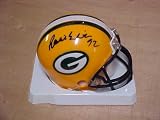 Reggie White Hand Signed Autographed Green Bay Packers Riddell Football Mini Helmet w/Photo of Signing